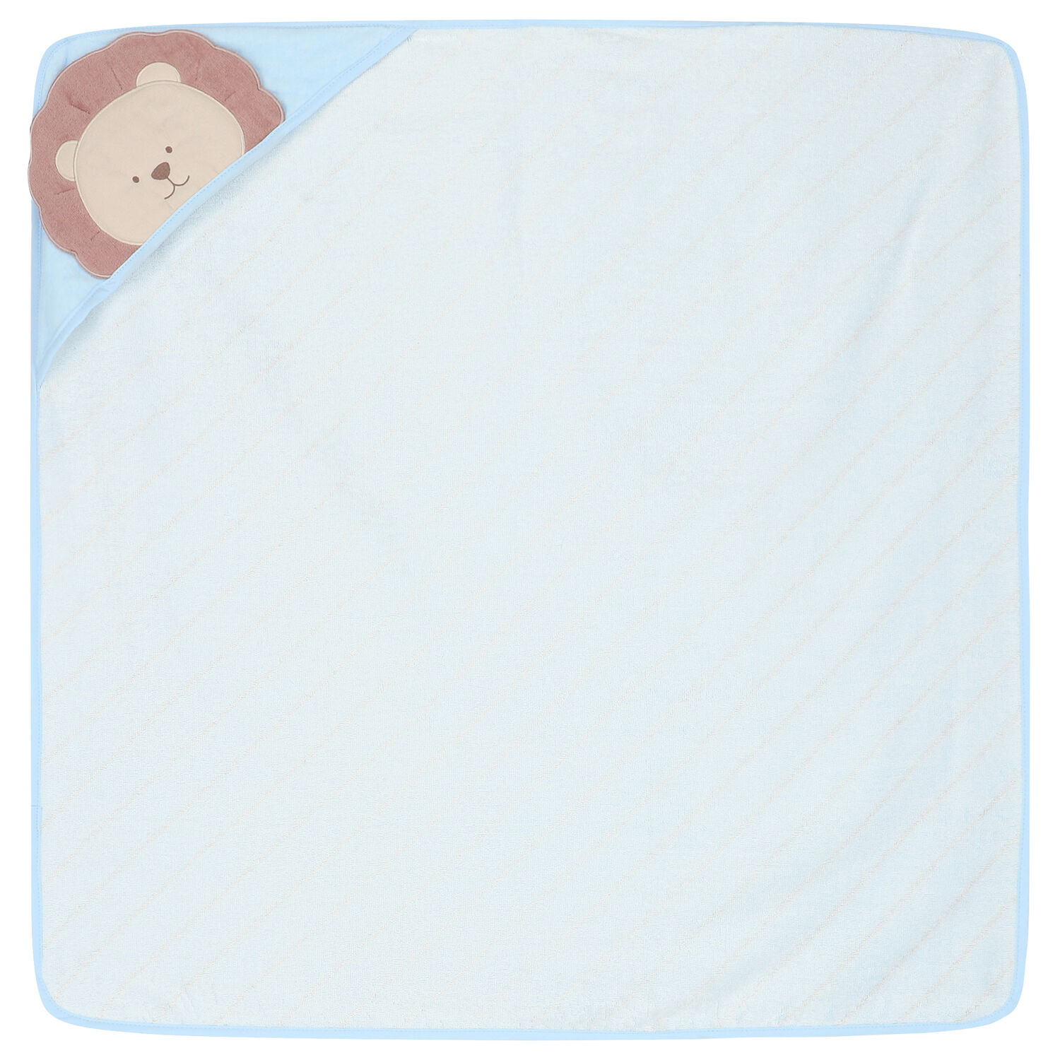 منشفة بطبعة باللون الأزرق والأبيض, 2, hi-res image number null